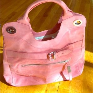 Foley+Corinna dusty rose hobo bag